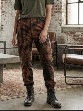 American Eagle Upcycled Custom Bleached Chino Pants
